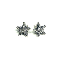 Thumbnail for Pendientes de estrella de mar de plata de ley 925. Combínalos con tu look diario, son simplemente ideales.