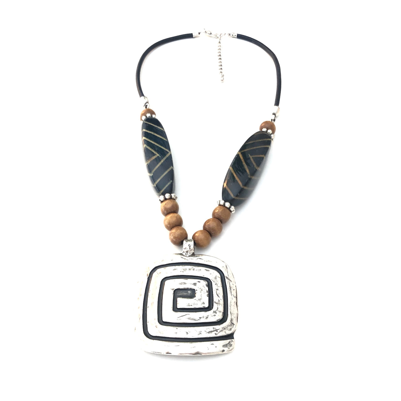 ETHNIC Spiral Necklace