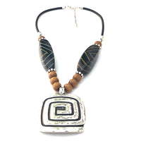 Thumbnail for ETHNIC Spiral Necklace